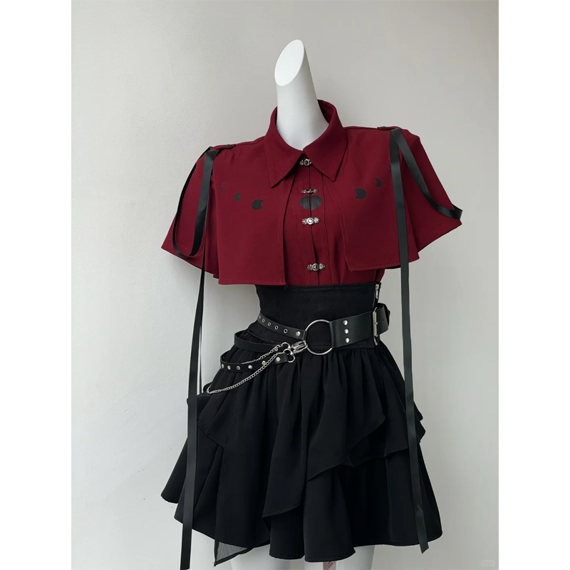 Japanese Women Formal Wear - Y2k Estetica Lolita Stile Set da