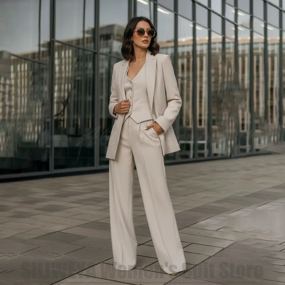 Women'S Formal Wear Pantsuits - Completo da Donna Elegante, Tailleur Monopetto