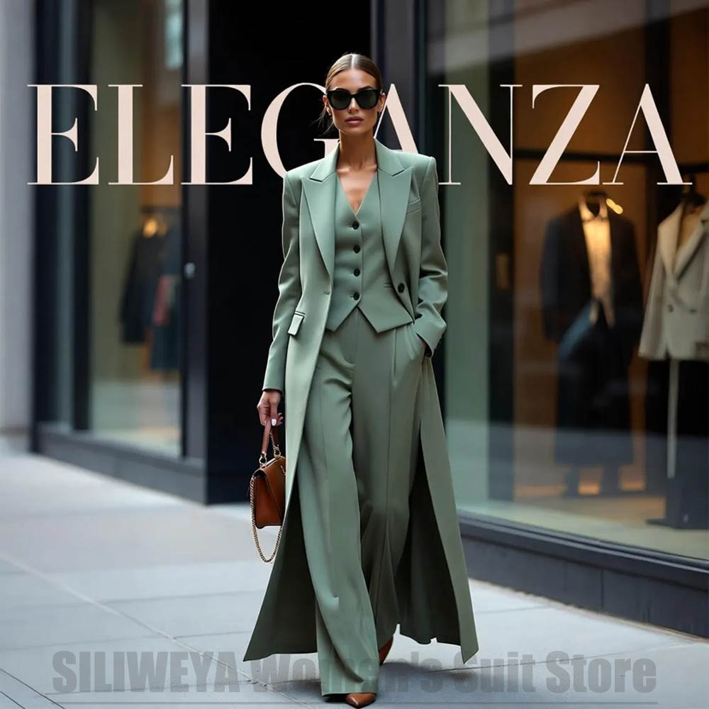 Women Formal Wear For Party - Elegante Completo da Donna Tre Pezzi