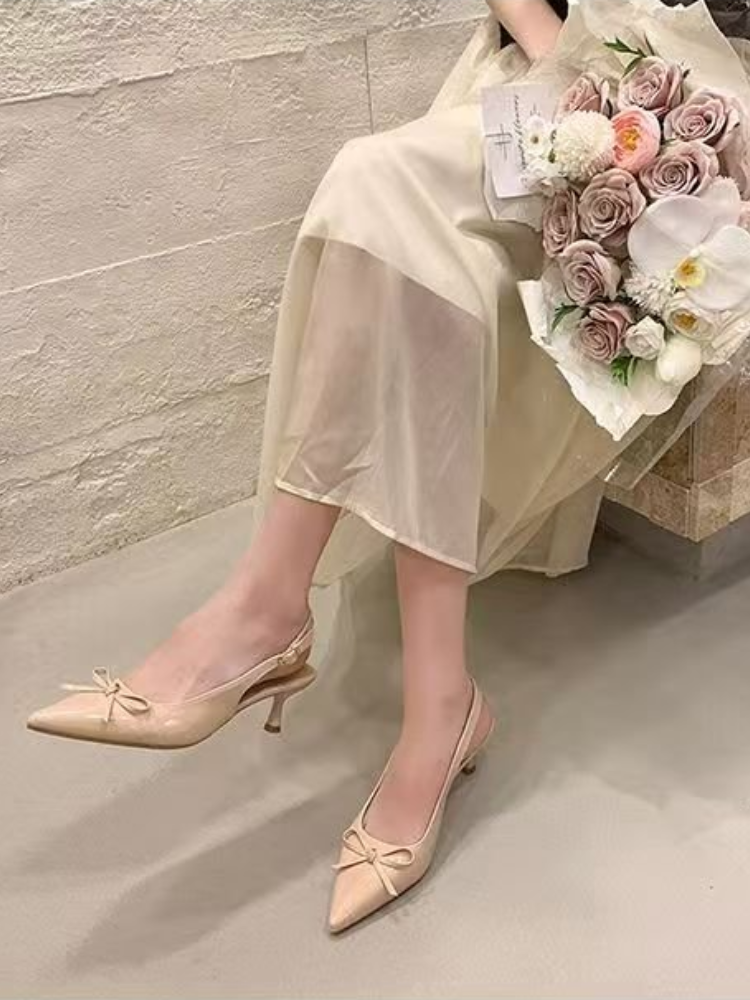 Women Formal Wear With Shoes - Scarpe da Donna in Vernice con