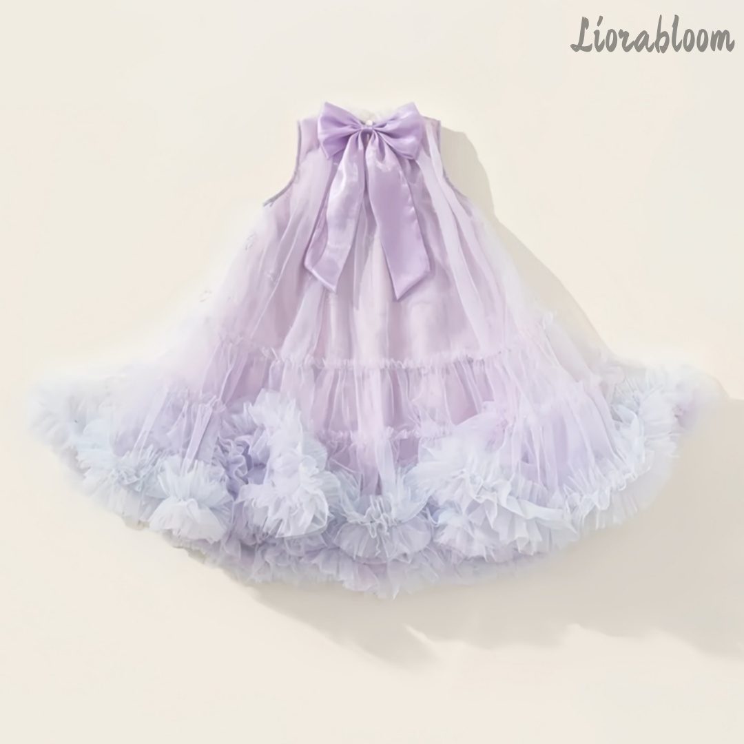 Women Formal Wear For Party - Abito da Principessa Viola per Tutti
