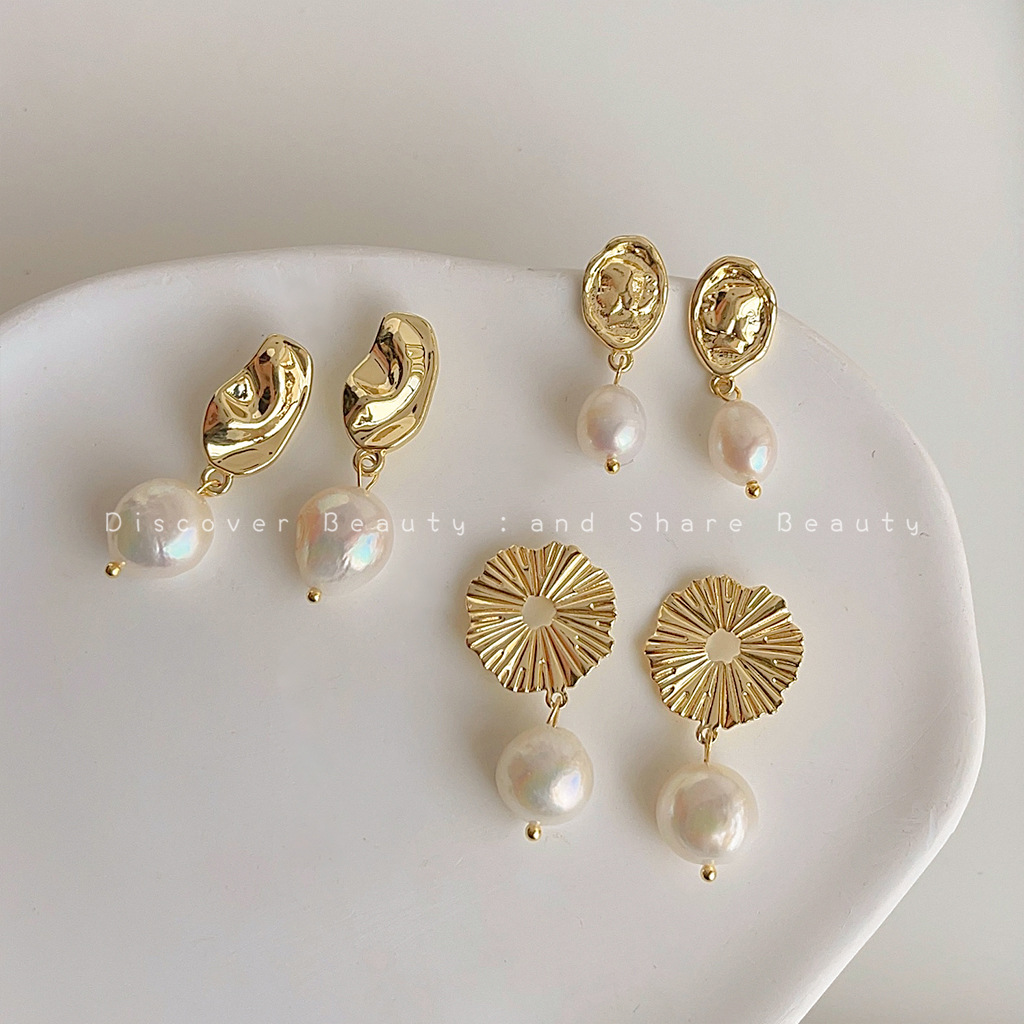 Pearl Earring Stud - Accessori fai da te: Orecchini a