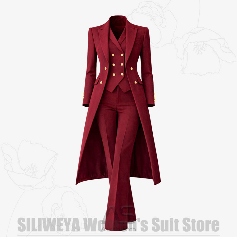 Women Formal Wear For Party - Completo da Donna 3 Pezzi: Giacca