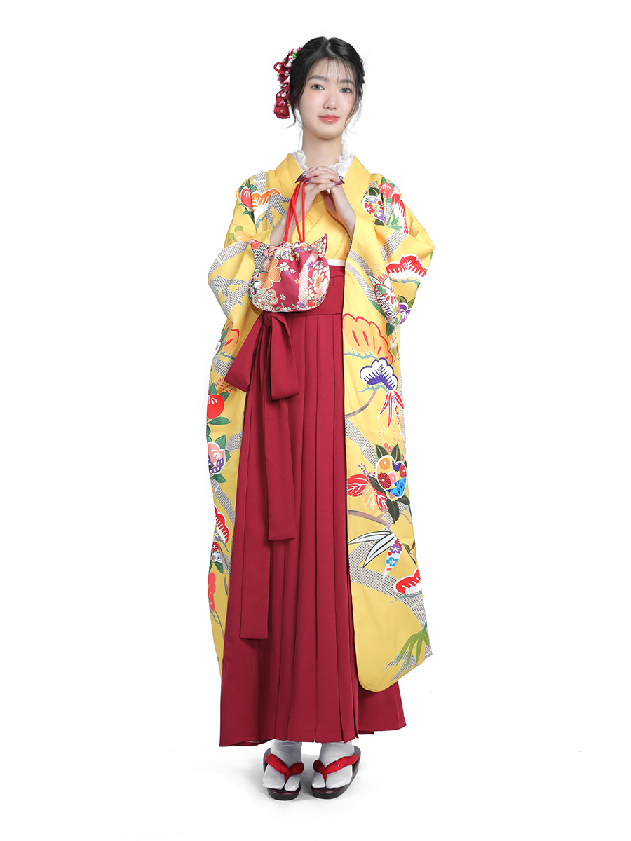 Japanese Women Formal Wear - Set Kimono Giapponese da Donna Stile