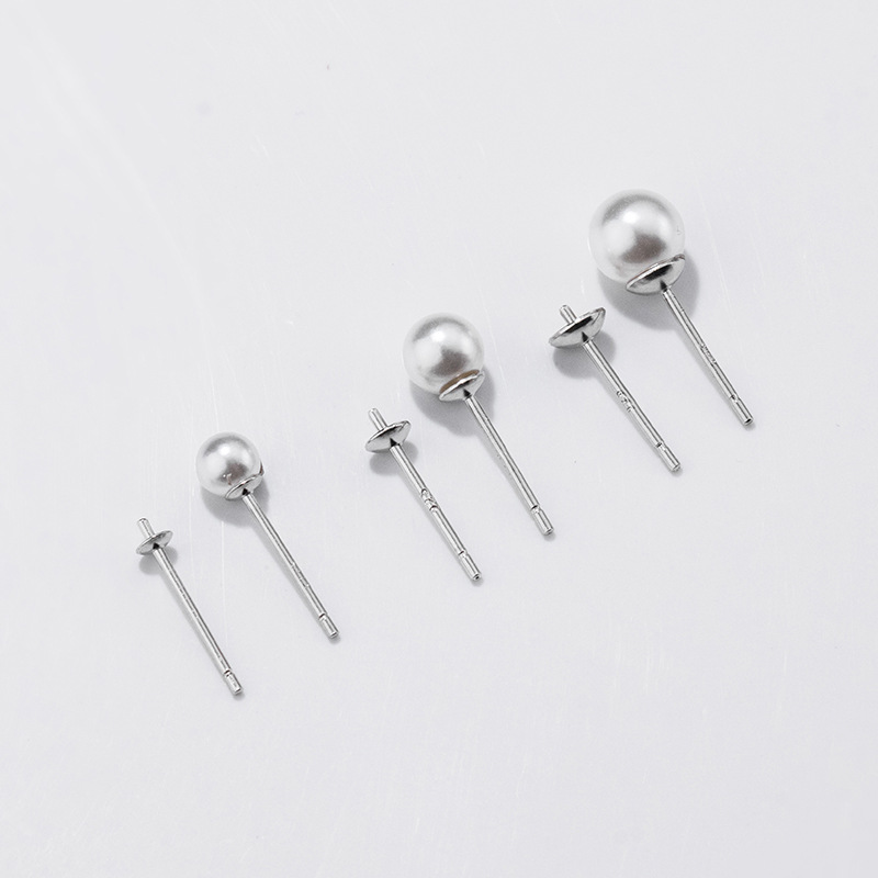 Orecchini in argento sterling  - Pearl Earring Stud recensione e prezzo