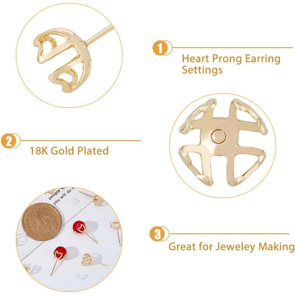 30 pezzi di montaggio per orec - Pearl Earring Stud recensione e prezzo