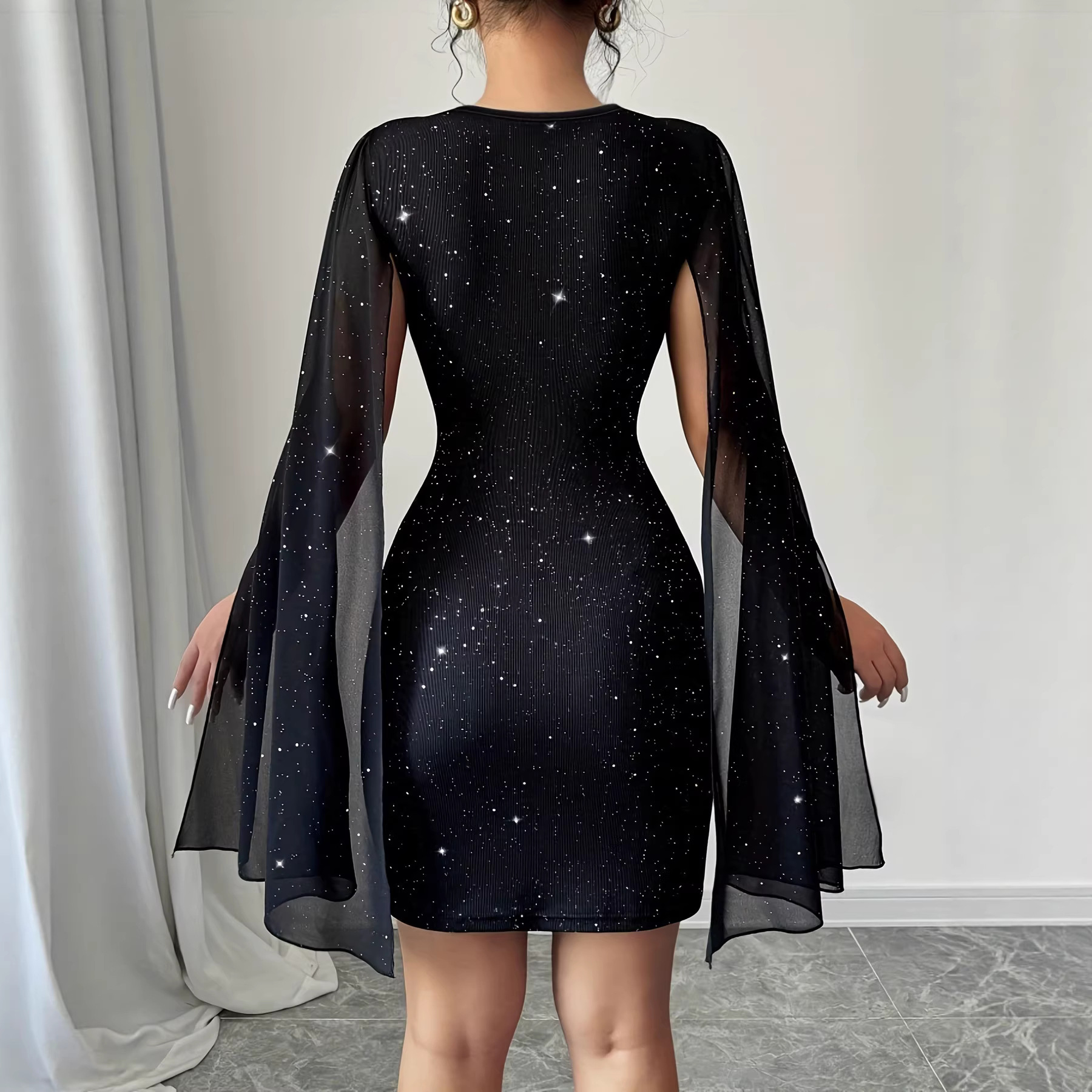 Abito Midi Aderente con Scollo - Women Formal Wear For Party recensione e prezzo