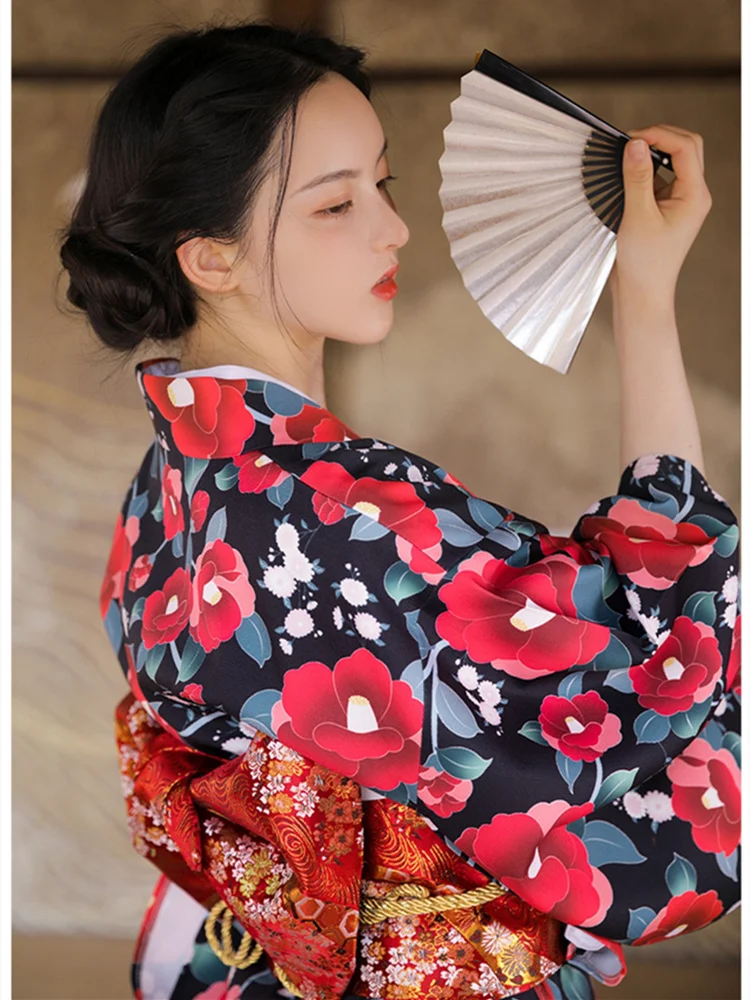 Abito lungo da donna con stamp - Japanese Women Formal Wear recensione e prezzo