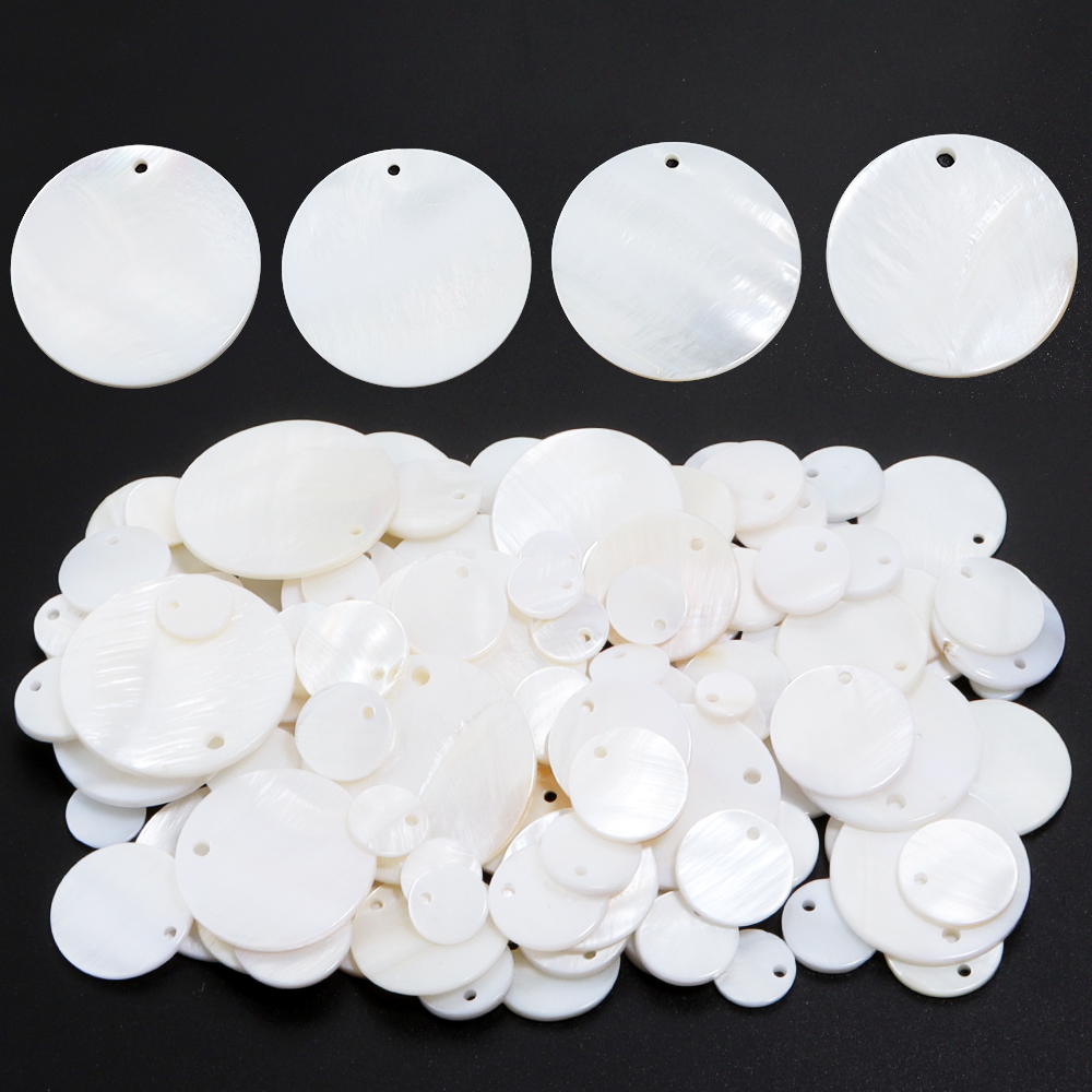5-30 pezzi di dischi in madrep - Pearl Earring Stud recensione e prezzo