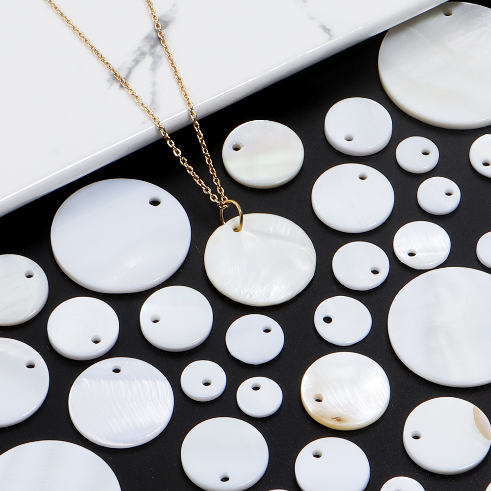 5-30 pezzi di dischi in madrep - Pearl Earring Stud recensione e prezzo
