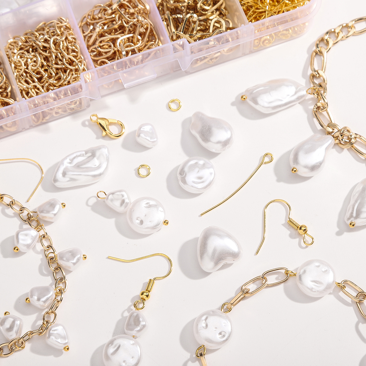 Set di 179/366 Pezzi in ABS, P - Pearl Earring Stud recensione e prezzo