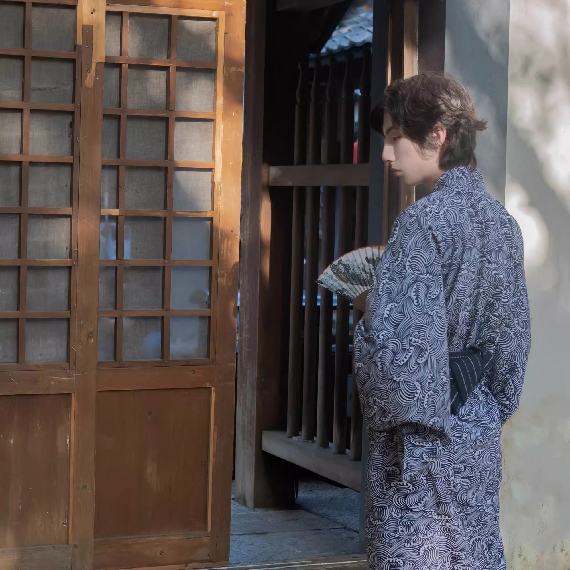Kimono in Cotone da Uomo con C - Japanese Women Formal Wear recensione e prezzo