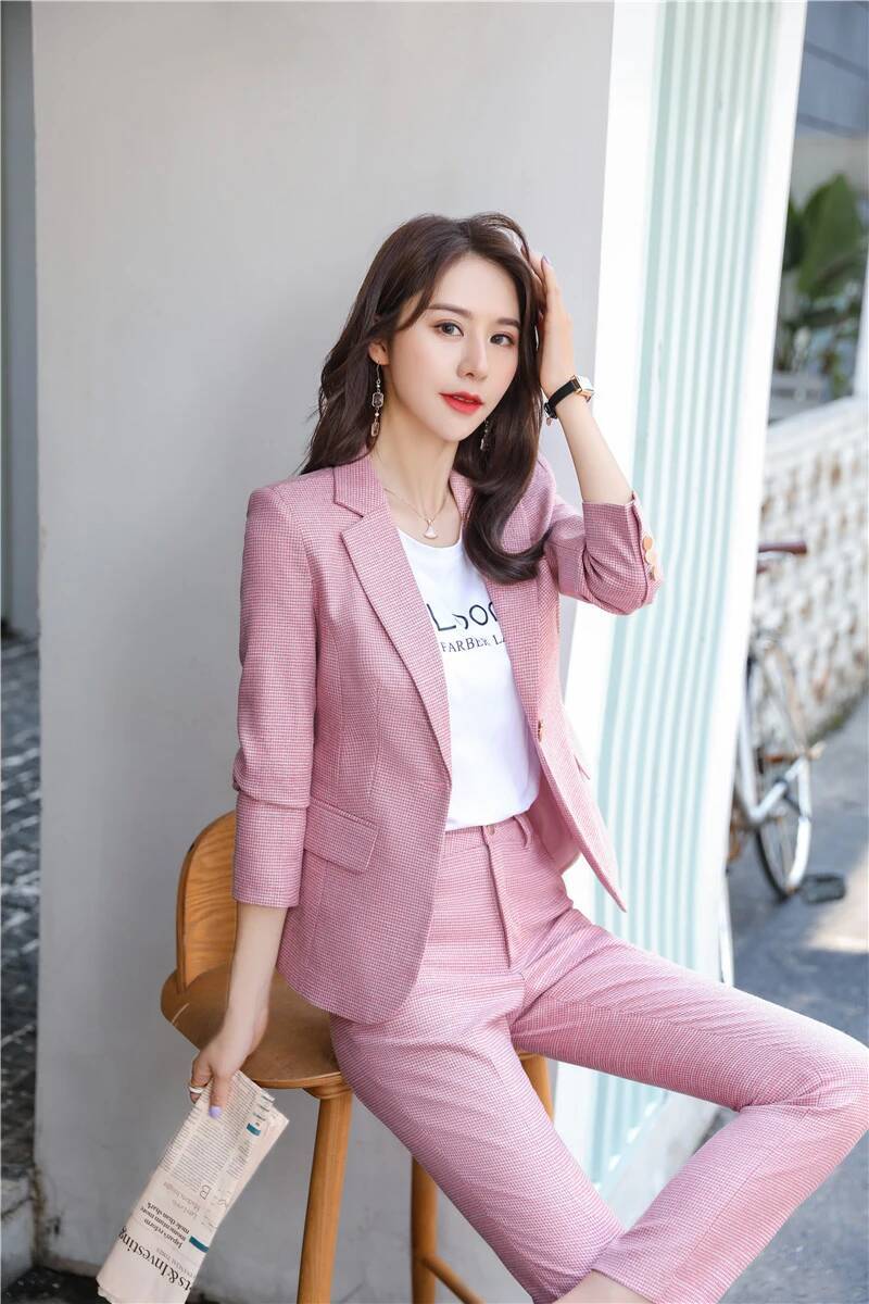 Novelty Green Uniform Designs  - Women'S Formal Wear Pantsuits recensione e prezzo