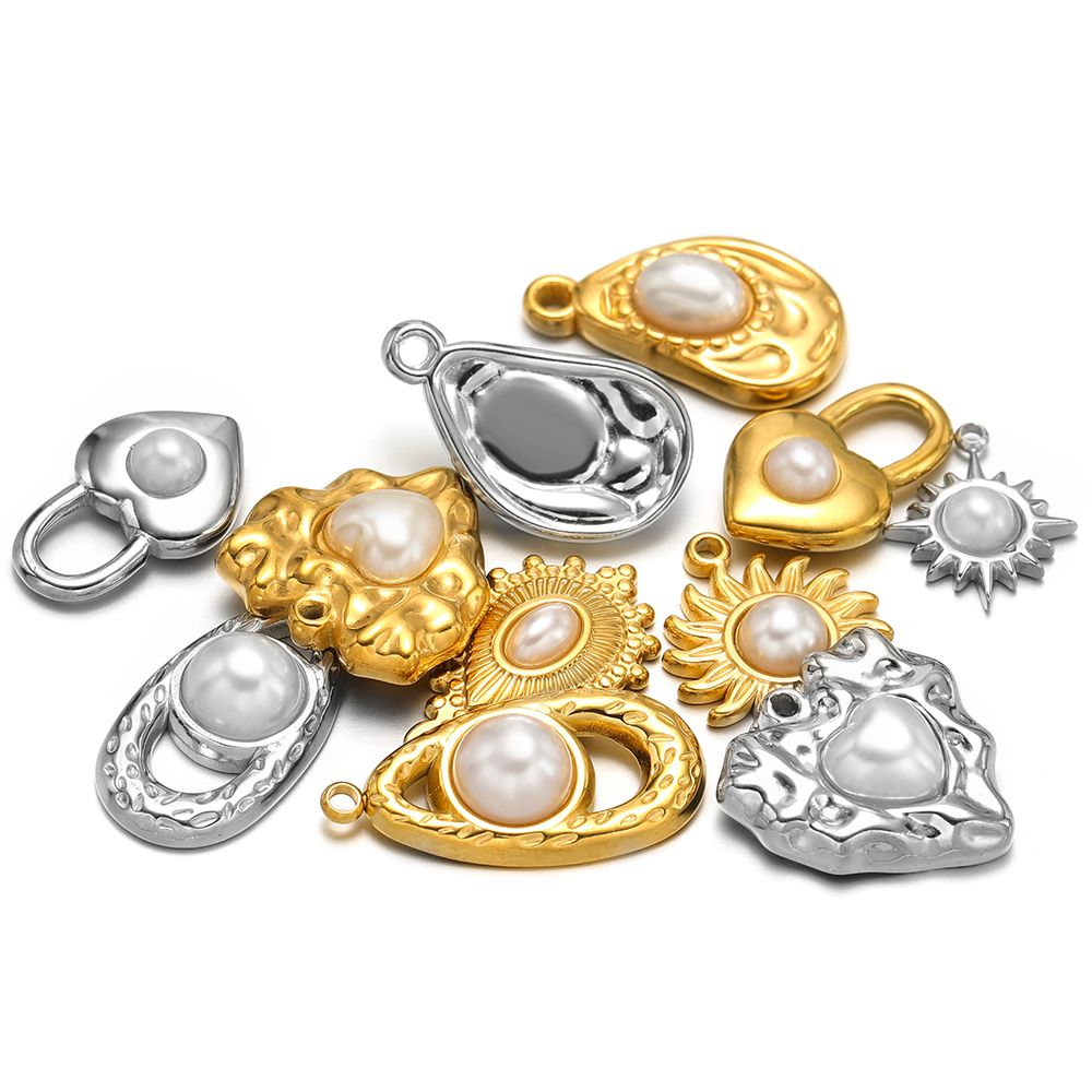 5 pezzi in acciaio inossidabil - Pearl Earring Stud recensione e prezzo