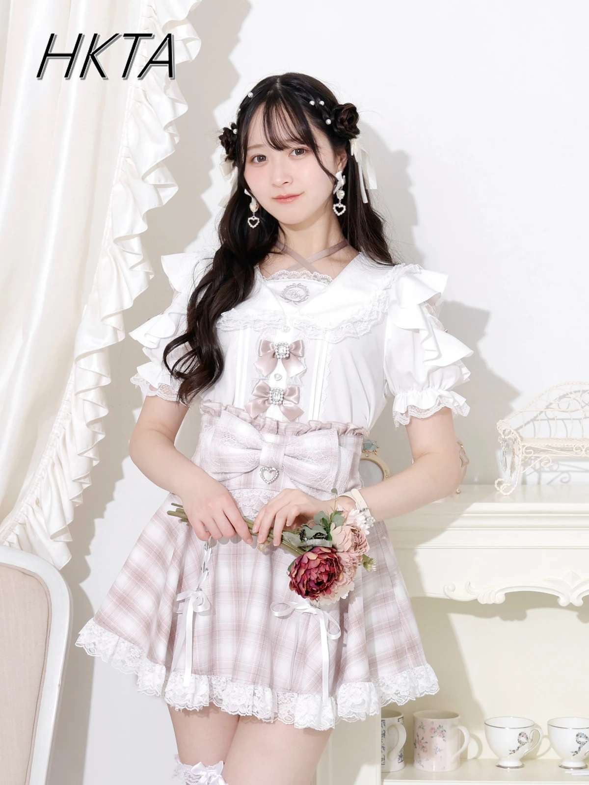 Carino ricamato colletto blu s - Japanese Women Formal Wear recensione e prezzo