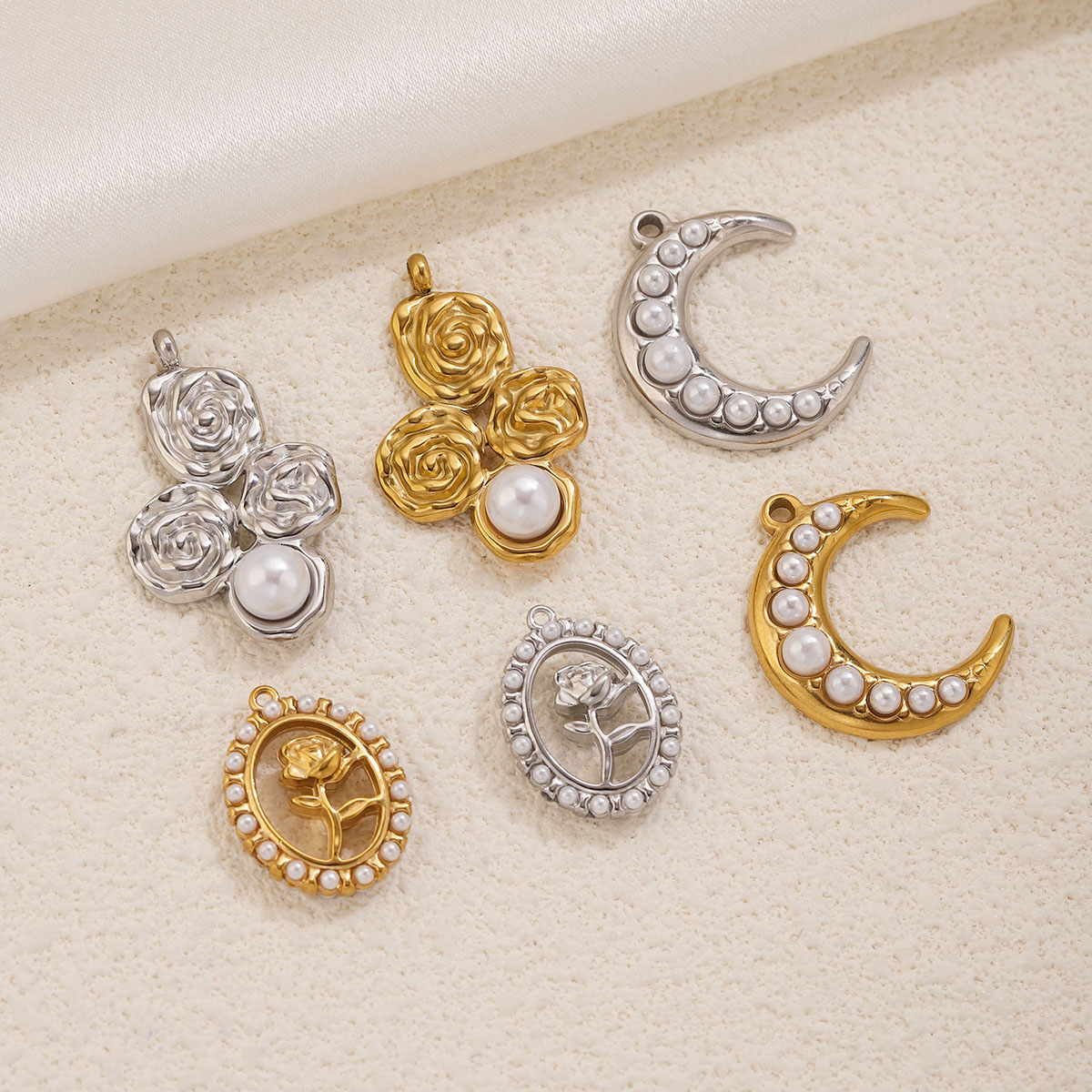 5 Pezzi Ciondoli a Forma di Lu - Pearl Earring Stud recensione e prezzo