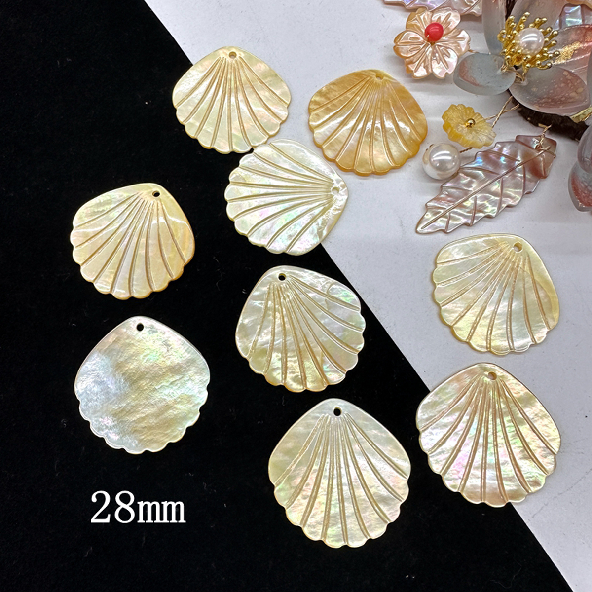 5 pezzi di perle a conchiglia  - Pearl Earring Stud recensione e prezzo