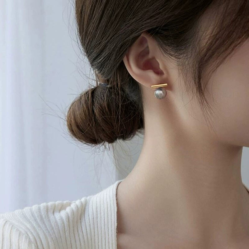 Orecchini di perle alla moda c - Pearl Earring Stud recensione e prezzo